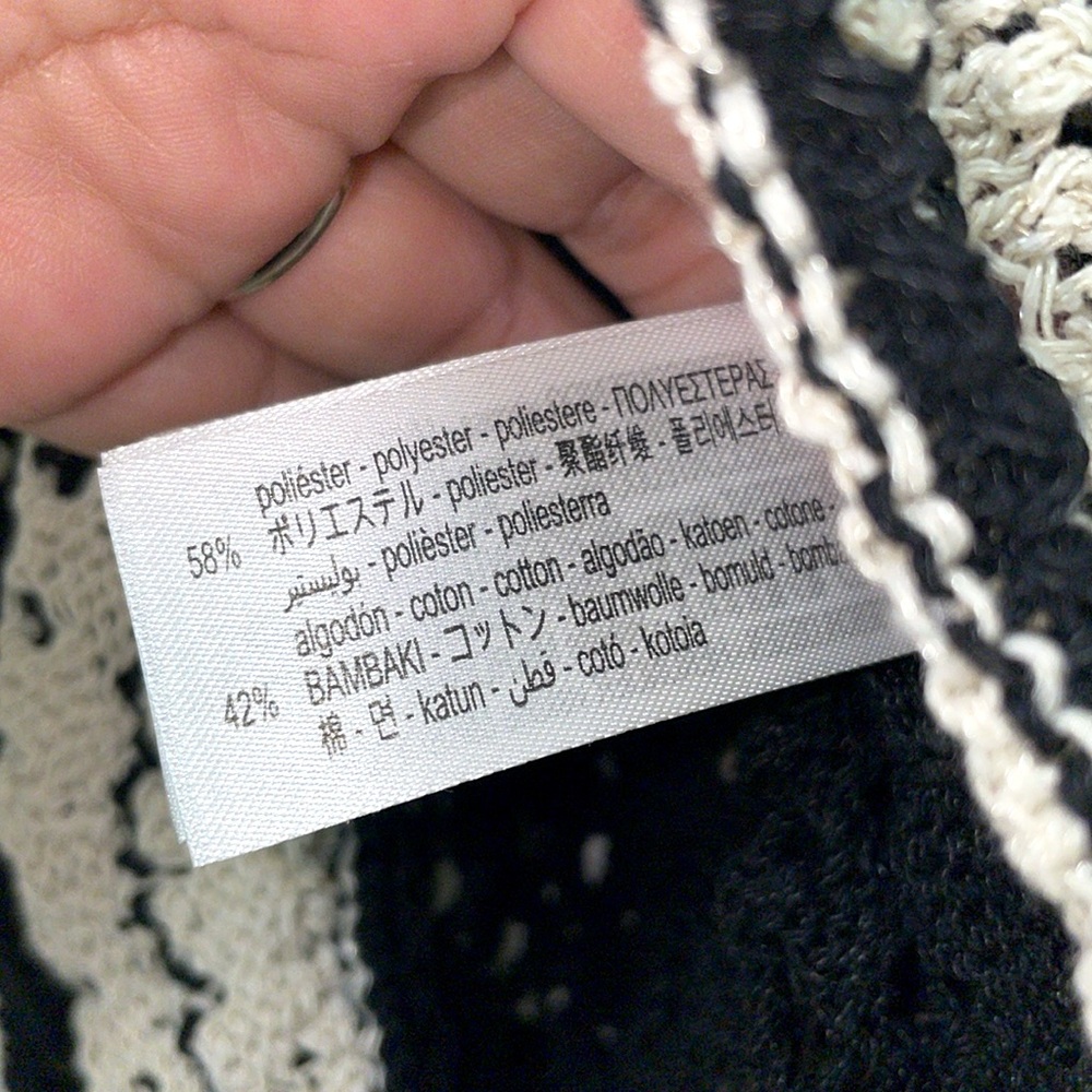 NWT Zara Pointelle Ruffled Knit Top - Picture 11 of 11